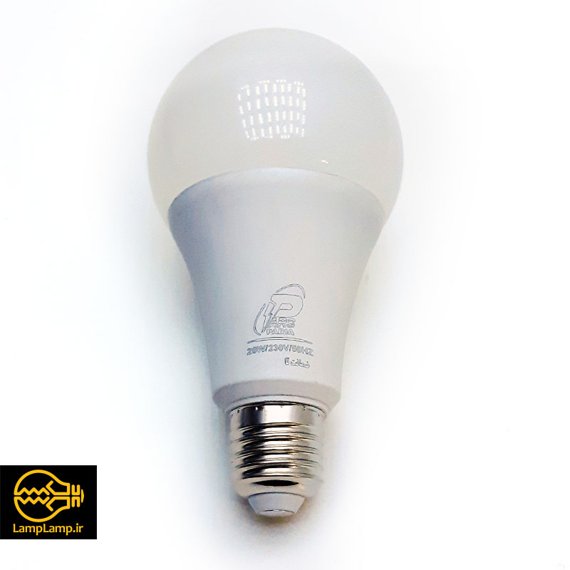 لامپ ال ای دی 20 وات 220 ولت حبابی پارس پریا