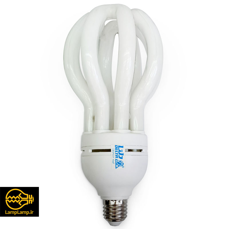 لامپ کم مصرف ۵۰ وات پایه e27 مدل لوتوس دلتا