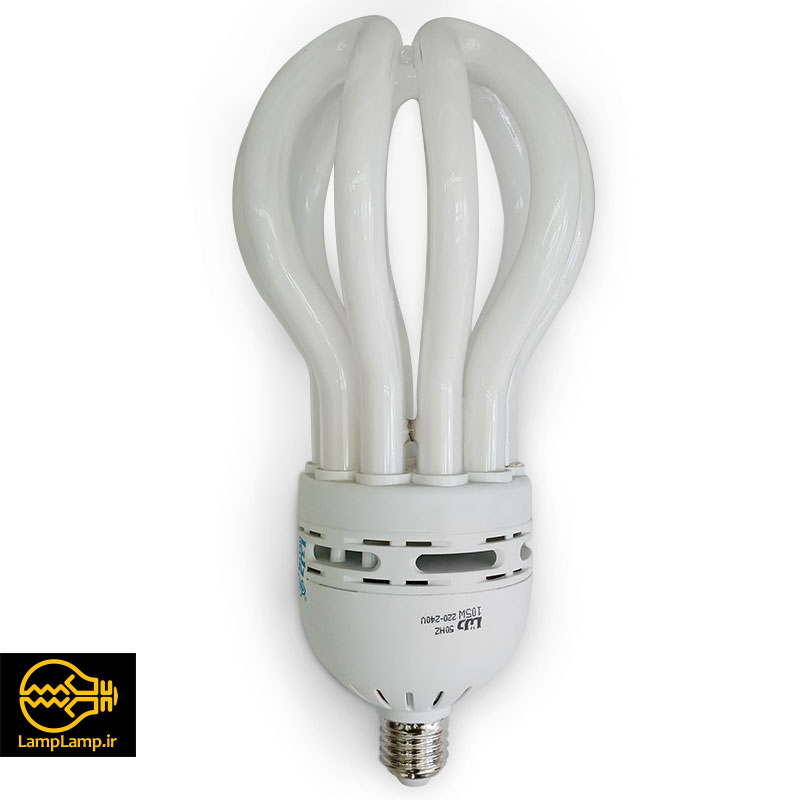 لامپ کم مصرف 105 وات دلتا مدل لوتوس پایه e27