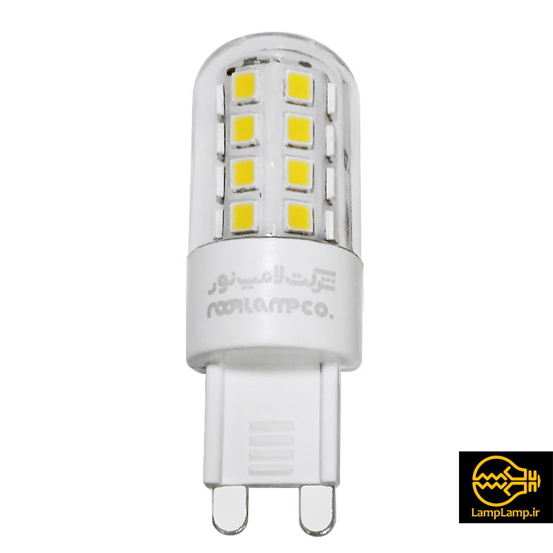 لامپ ال ای دی پایه G9 لوستری 3.5 وات نور