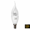 لامپ ال ای دی شمعی 6 وات پایه e14 لوستری نور
