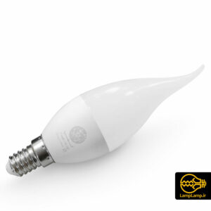 لامپ اشکی 7 وات اس ام دی پایه E14 کهربا