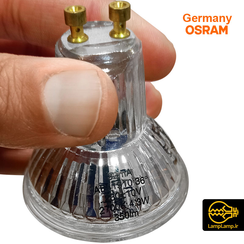 لامپ هالوژن کاسه ای 4.3 وات ال ای دی اسرام آلمان