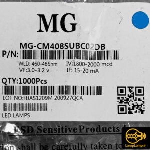 ال ای دی کلاهی آبی کد MG-CM408SUBC02DB برند ام جی