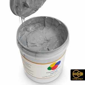 خمیر سیلیکون سطلی خاکستری 200 گرمی HG750