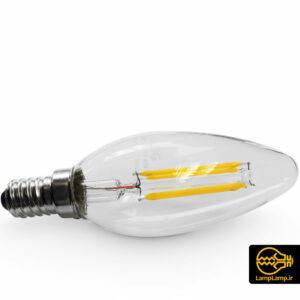 لامپ شمعی فیلامنتی E14 توان 4 وات AEG