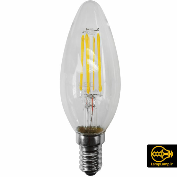 لامپ شمعی فیلامنتی E14 توان 4 وات AEG