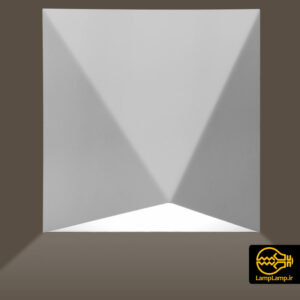 چراغ دیواری دکوراتیو خط انداز یک طرفه مثلثی