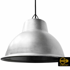 کاسه چراغ آویز آلومینیومی کارگاهی قطر 28
