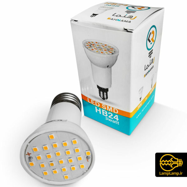 لامپ هالوژن 3 وات پایه E27 رهنما