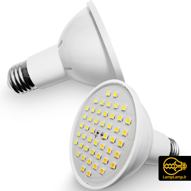 لامپ هالوژنی ال ای دی 6 وات فلت E27 رهنما