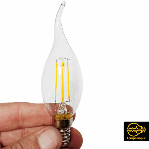 لامپ اشکی فیلامنتی 4.5 وات E14 لامپ نور