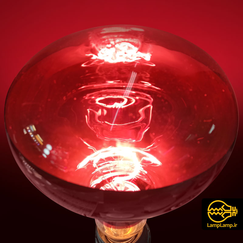 لامپ مادون قرمز 250 وات E27 مصباح