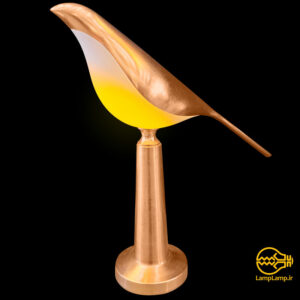 چراغ رومیزی مدرن شارژی مدل پرنده