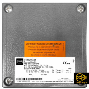 ترمینال باکس ضد انفجار PTB 01 ATEX 1016 اشتال آلمان