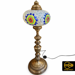 چراغ کنار سالنی مراکشی ارتفاع 90 سانتمیتر