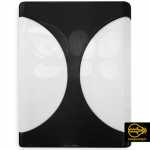 چراغ دیواری دکوراتیو مدرن دوطرفه مستطیل نیم دایره