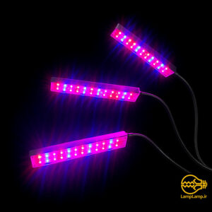 چراغ رشد گیاه پایه دار گیره ای سه شاخه USB