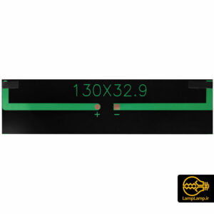 سلول خورشیدی 6 ولت 120 میلی آمپر 130×32.9 میلیمتر