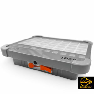 پروژکتور خورشیدی 200 وات ضدآب LED شارژی (IP66)