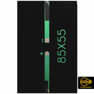 سلول خورشیدی 3 ولت 210 میلی آمپر 85×55 میلیمتر