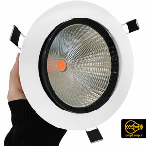 چراغ سقفی رشد گیاه LED فول اسپکتروم 50 و 30 وات توکار گرد