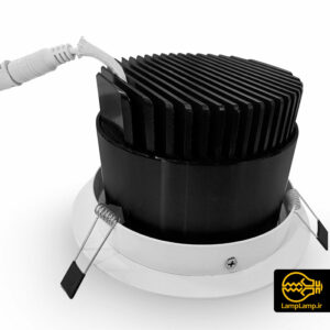 چراغ سقفی رشد گیاه LED فول اسپکتروم 50 و 30 وات توکار گرد