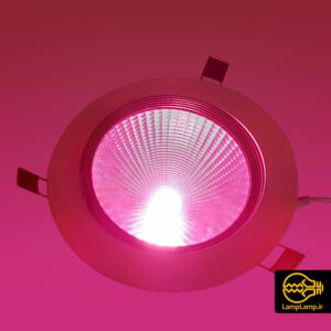 چراغ سقفی رشد گیاه LED فول اسپکتروم 50 و 30 وات توکار گرد