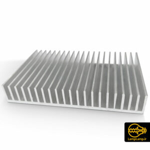 هیت سینک آلومینیومی 20 پره 15×6×4 سانتیمتر